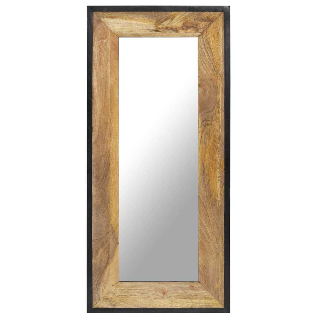 Lustro Vidaxx 110x50 cm z litego drewna mango