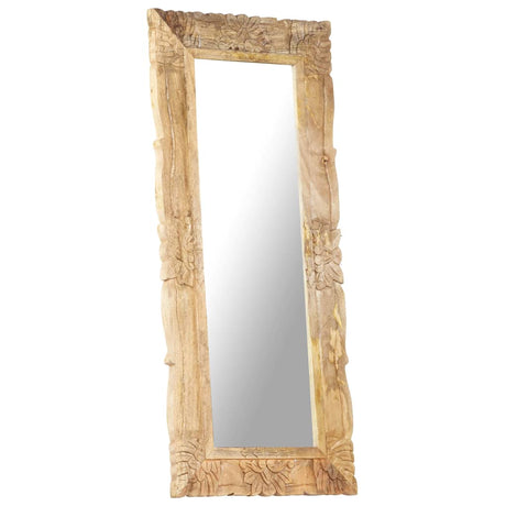 Lustro Vidaxx 110x50 cm z litego drewna mango