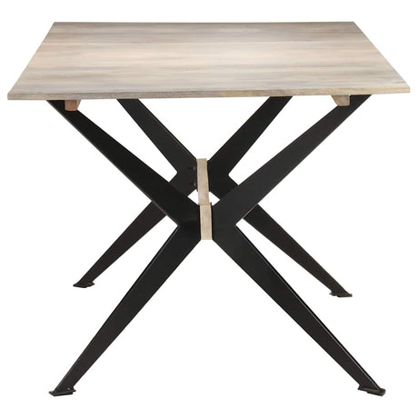 Vidaxl eettafel 180x90x76 cm massief mangohout