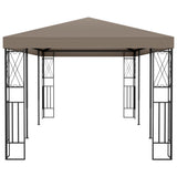 Vidaxl arbor 6x3 m Dust Taupe