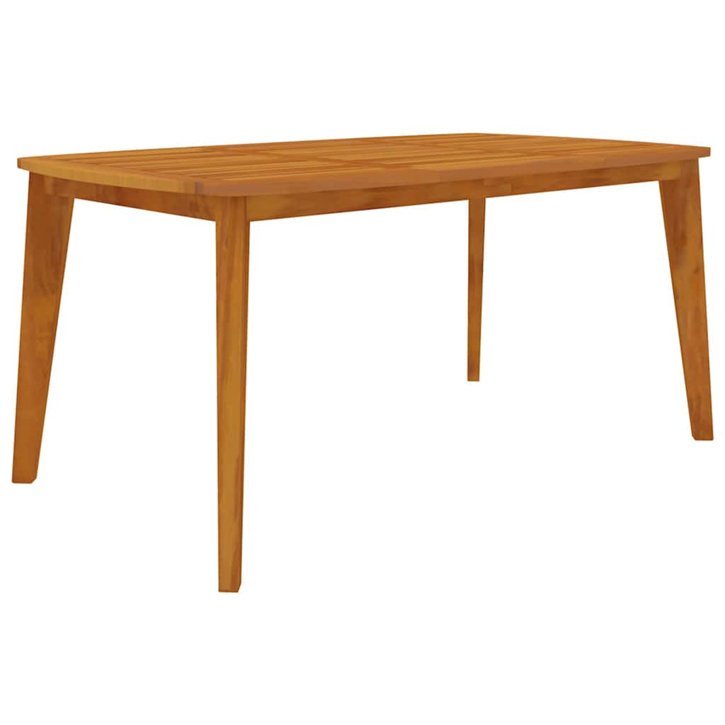 Vidaxl tuintafel 160x90x75 cm massief acaciahout