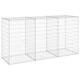 Vidaxl Schanskorf Wall z Lids 200x60x100 cm ocynkowana stal