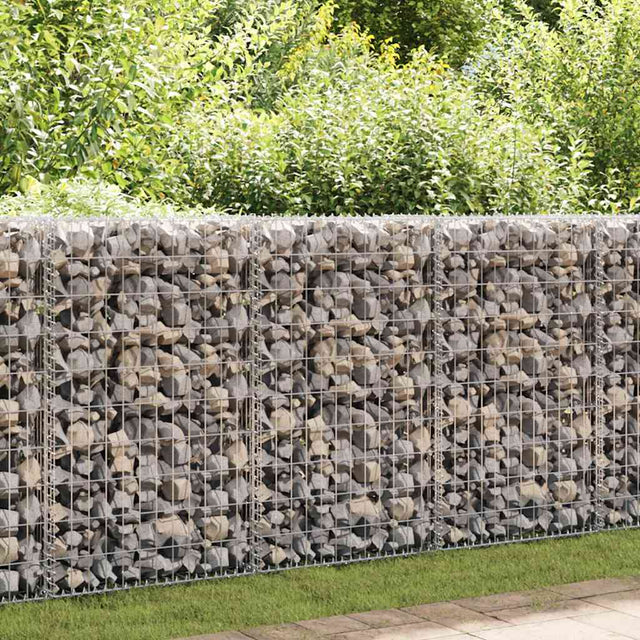 Vidaxl Schanskorf Wall z Lids 200x60x100 cm ocynkowana stal