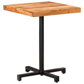 Vidaxl bistrotafel vierkant 60x60x75 cm massief acaciahout