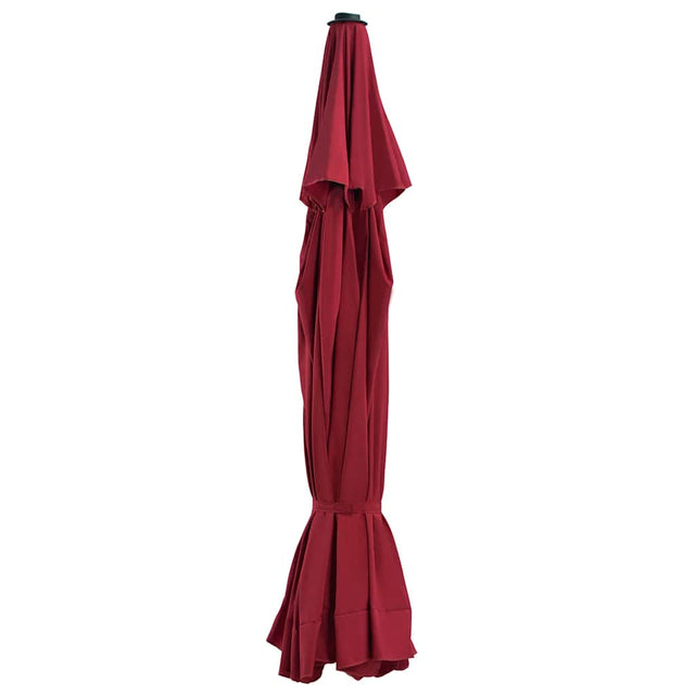 Vidaxl zastępczy materiał do parasolu 500 cm Bordeaux Red