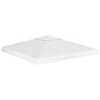 Dach altankowy Vidaxx 2-warstwowy 310 g m² 3x3 m biały