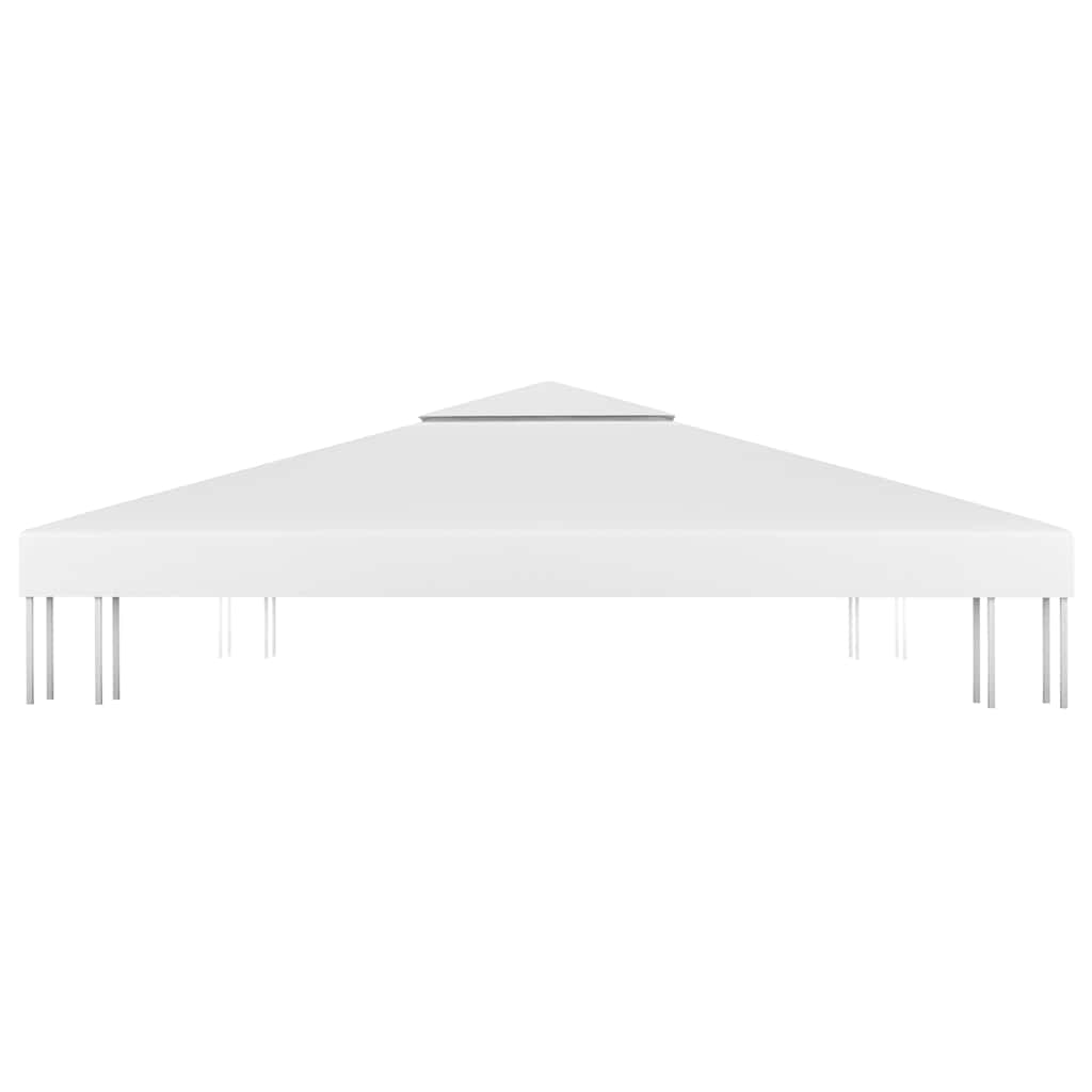 Dach altankowy Vidaxx 2-warstwowy 310 g m² 3x3 m biały
