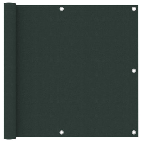 Vidaxl Balkon ekran 90x300 cm Oxford Fabric Dark Green