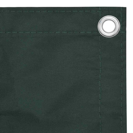 Vidaxl Balcony ekran 120x300 cm Oxford Fabric Dark Green