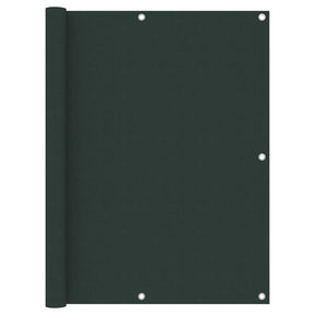 Vidaxl Balcony ekran 120x600 cm Oxford Fabric Dark Green