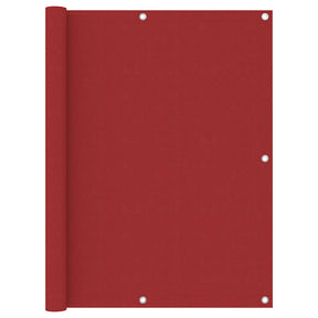 Vidaxl Balcony ekran 120x300 cm Oxford Fabric Red