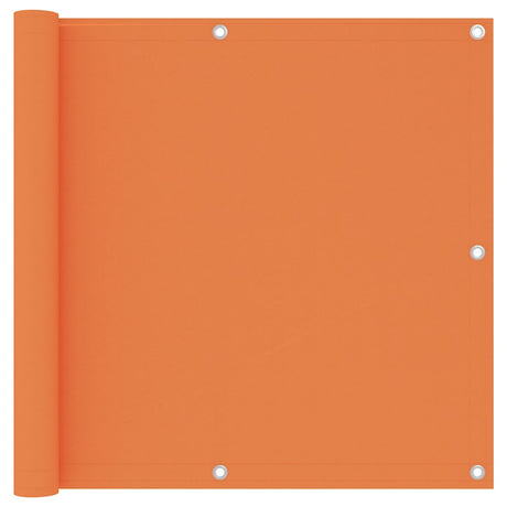 Vidaxl Balkon ekran 90x500 cm Oxford Matericle Orange
