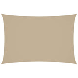 Vidaxl Sunshade prostokątny 3x5 M Oxford Fabric Beige
