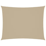 Vidaxl Sunshade prostokątny 3x6 M Oxford Fabric Beige