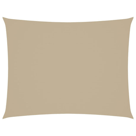 Vidaxl Sunshade prostokątny 3x6 M Oxford Fabric Beige
