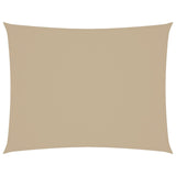 Vidaxl Sunshade prostokątny 3,5x5 m Oxford Fabric Beige