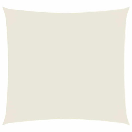 Vidaxl Sunshade Square 4x4 M Oxford Fabric Crème w kolorze