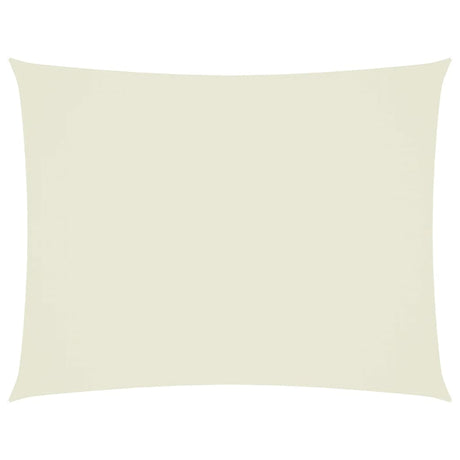 Vidaxl Sunshade prostokątny 3x6 m Oxford Fabric Crème w kolorze