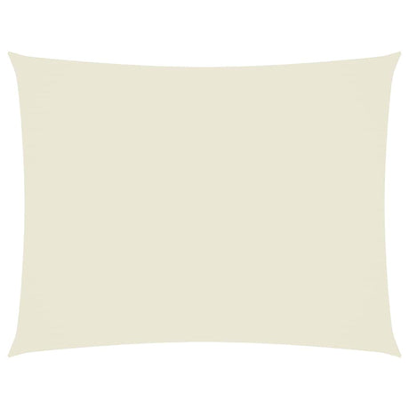 Vidaxl Sunshade prostokątny 3,5x5 M Oxford Fabric Crème -colored