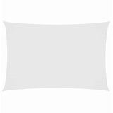 Vidaxl Sunshade prostokątny 2x4 m Oxford Fabric White
