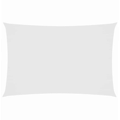 Vidaxl Sunshade prostokątny 2x4 m Oxford Fabric White