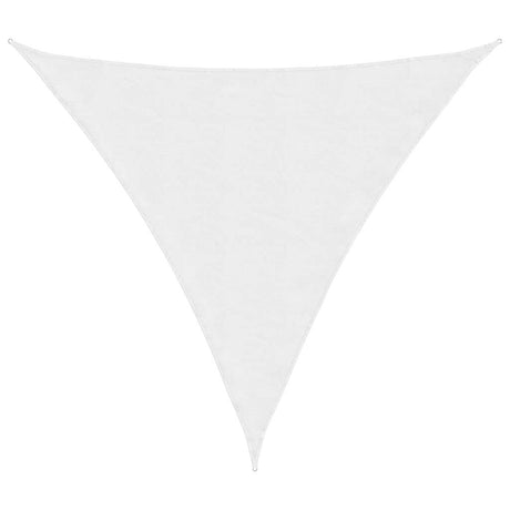 Vidaxl Sunshade Triangular 4,5x4,5x4,5 m Oxford Fabric White