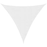Vidaxl Sunshade Triangular 5x5x5 M Oxford Fabric White