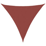 Vidaxl Sunshade Triangular 4.5x4,5x4,5 M Oxford Fabric Terracotta