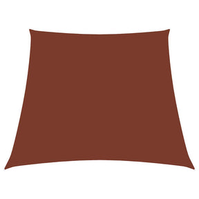 Vidaxl Zonnezeil Trapezium 2 4x3 M Oxford Fabric Terracotta -Colored