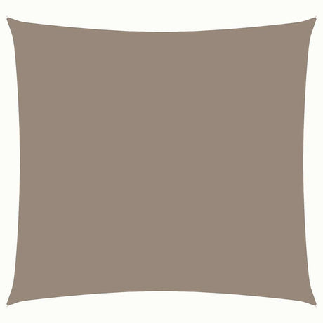 Vidaxl Sunshade Square 3,6x3,6 m Oxford Fabric Taupe