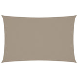 Vidaxl Sunshade prostokątny 4x7 M Oxford Fabric Taupe