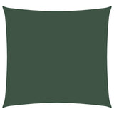 Vidaxl Sunshade Square 2x2 M Oxford Fabric Dark Green