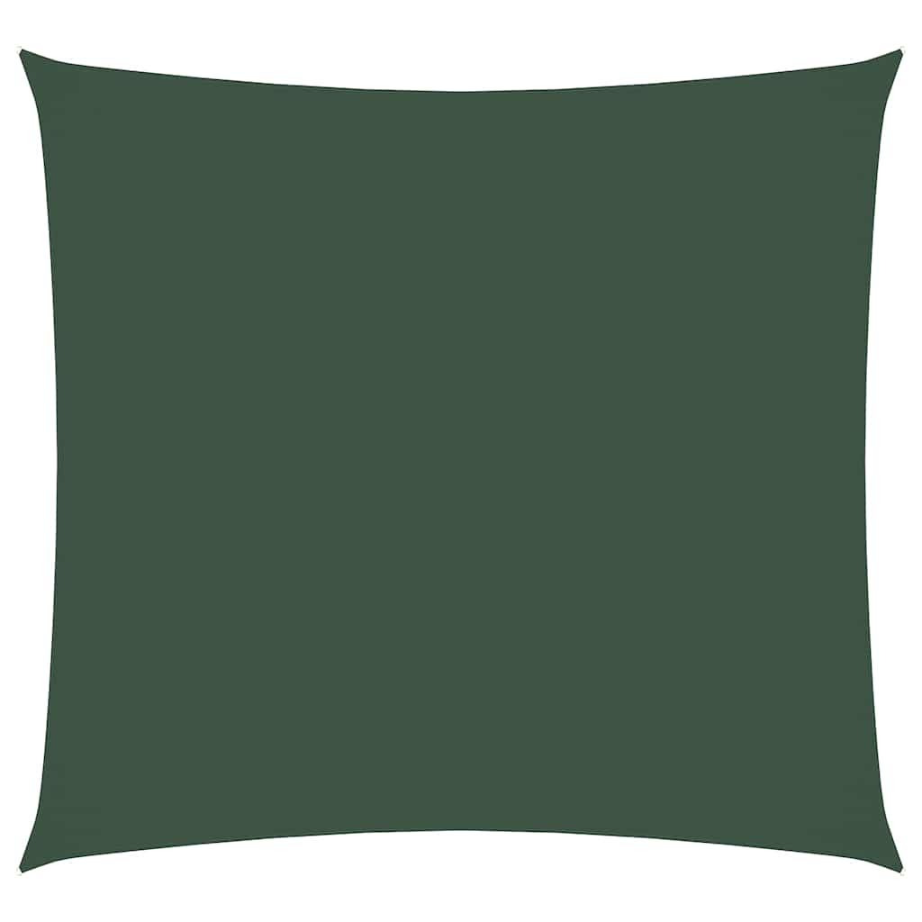Vidaxl Sunshade Square 4x4 M Oxford Fabric Dark Green