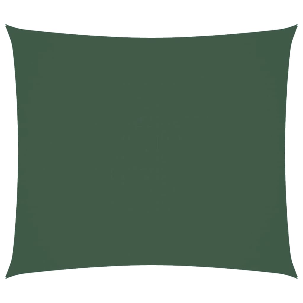 Vidaxl Sunshade prostokątny 2,5x3 M Oxford Fabric Dark Green