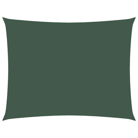 Vidaxl Sunshade prostokątny 3,5x5 M Oxford Fabric Dark Green