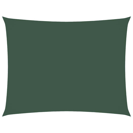 Vidaxl Sunshade prostokątny 4x5 M Oxford Fabric Dark Green