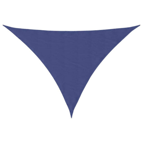 Vidaxl zonnescherm driehoekig 5x7x7 m oxford stof blauw