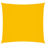Vidaxl zonnescherm vierkant 7x7 m oxford stof geel