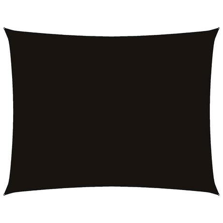 Vidaxl Sunshade prostokątny 2x3 M Oxford Fabric Black