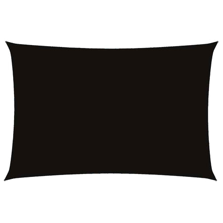 Vidaxl Sunshade prostokątny 2x4 m Oxford Fabric Black