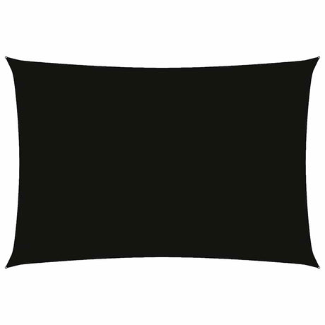 Vidaxl Sunshade prostokątny 3x5 m Oxford Fabric Black
