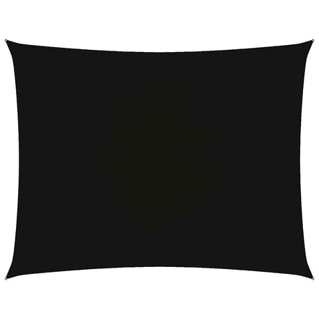 Vidaxl Sunshade prostokątny 6x7 m Oxford Fabric Black