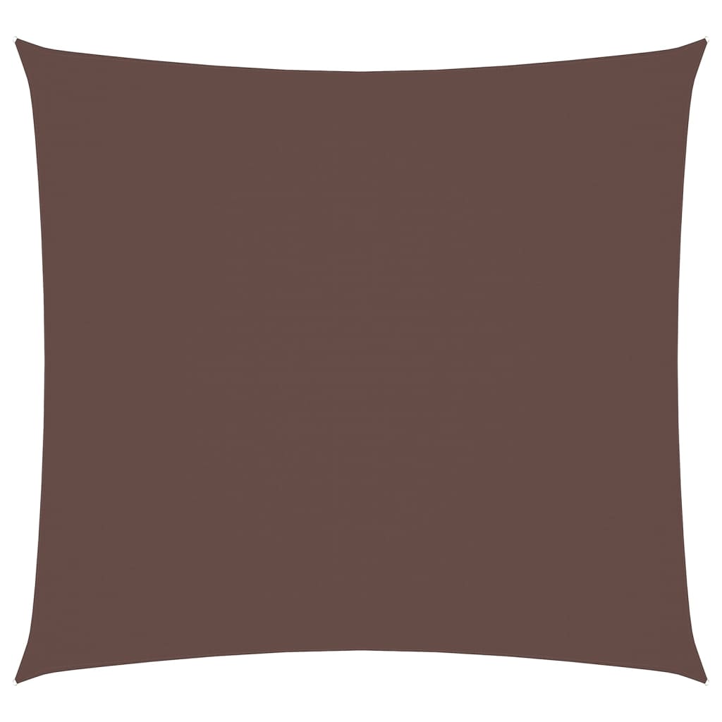 Vidaxl Sunshade Square 5x5 M Oxford Tabiln Brown