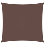 Vidaxl Sunshade Square 5x5 M Oxford Tabiln Brown