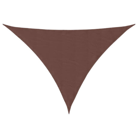 Vidaxl Sunshade Triangular 5x6x6 M Oxford Tkanina Brown