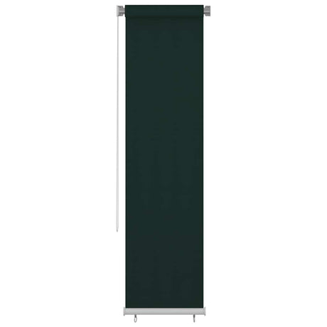 Vidaxl rolgordijn voor buiten 65(b)x230(h) cm hdpe donkergroen