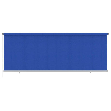 Vidaxl rolgordijn voor buiten 405(b)x140(h) cm hdpe blauw