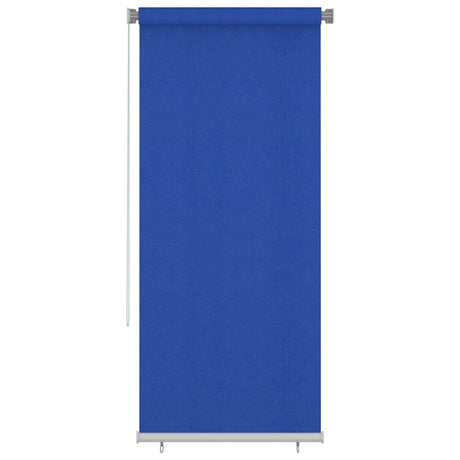 Vidaxl rolgordijn voor buiten 105(b)x230(h) cm hdpe blauw