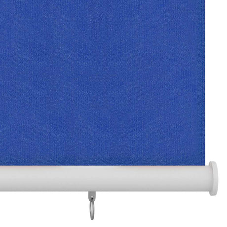 Vidaxl rolgordijn voor buiten 245(b)x230(h) cm hdpe blauw