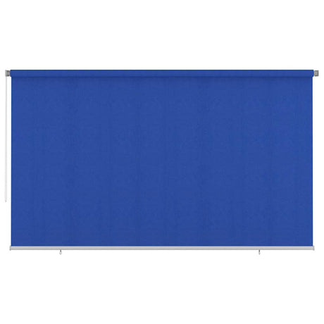 Vidaxl rolgordijn voor buiten 405(b)x230(h) cm hdpe blauw